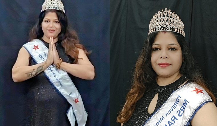 Priyanka. P Emerges Triumphant as Mrs Ranchi 2024 (G-2) at Forever Mrs India City Finale