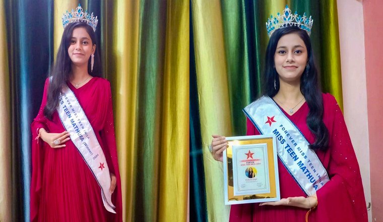 Deeksha Singh Emerges Triumphant as Miss Teen Mathura 2024 at Forever Miss teen India City Finale
