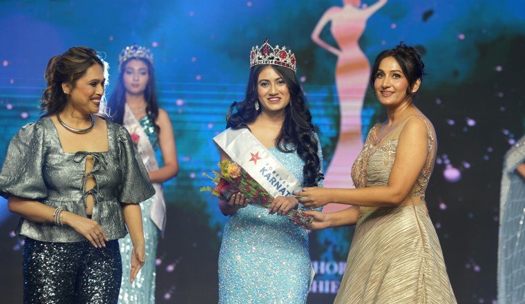 Angela Dsouza Crowned as Karnataka First Runner-up at Forever Miss India 2024