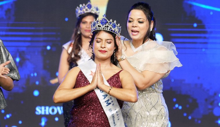 Geeta Mech Crowned as Assam Winner at Forever Miss India 2024