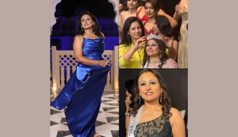 Gurpreet Kaur Chandhok Takes the Crown as 'Timeless Beauty' in the 'Queen Of The World, India' Beauty Pageant 2023