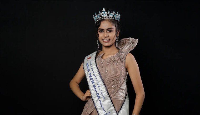 Miss Teen Malda 2024, Anushka Shankar, Unfolding a tale of beauty at city finale