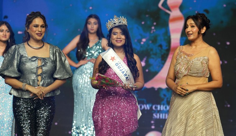 Anjali Chaurasiya Crowned as Gujarat 2nd Runner Up at Forever Miss India 2024