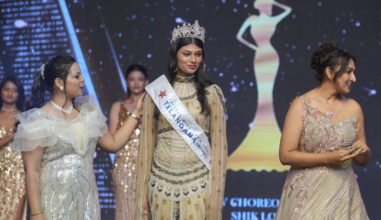 Shravya Machani Crowned as Telangana Winner at Forever Miss Teen India 2024